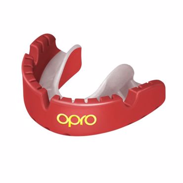 Opro UFC GOLD series braces GEN5 Mouthguard -red